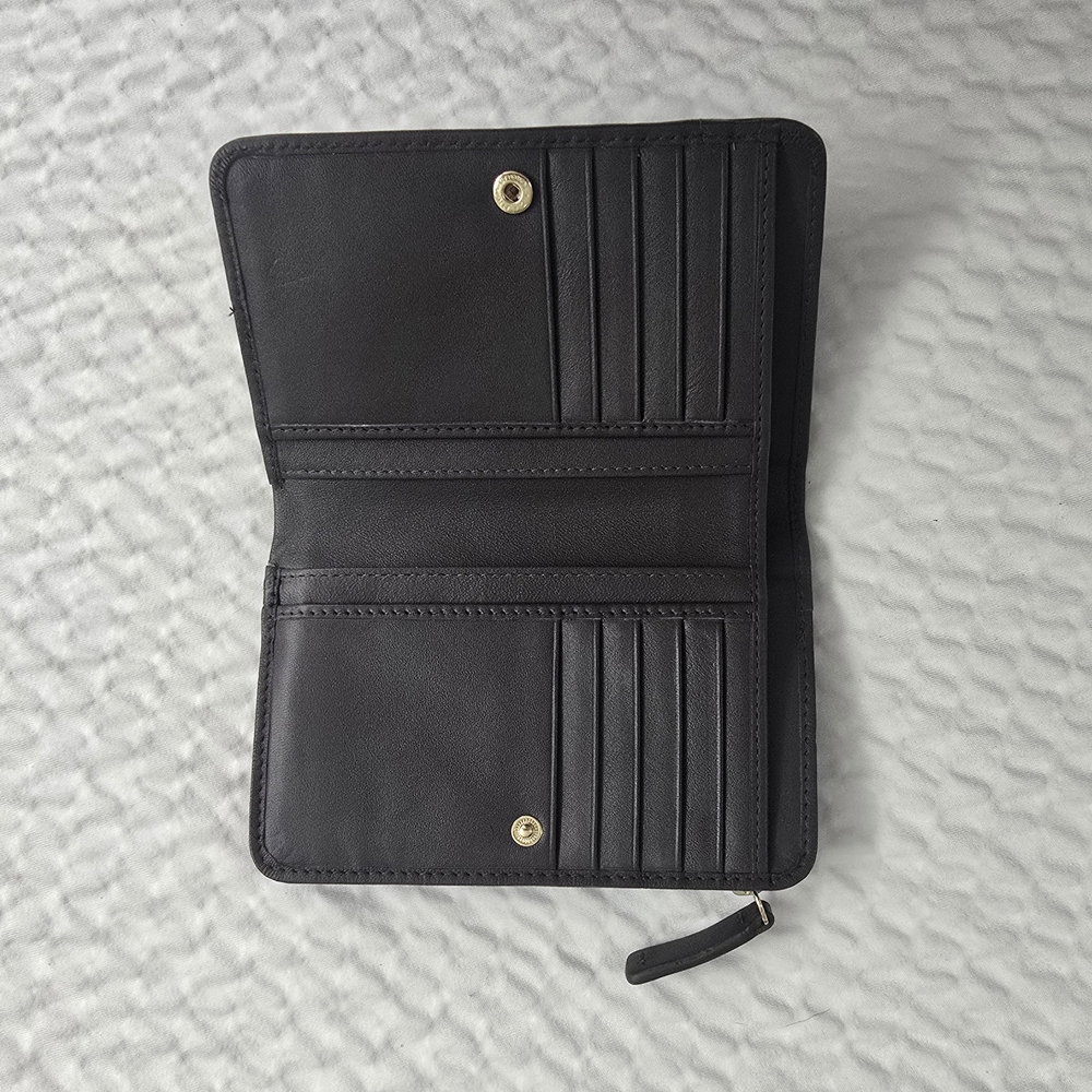 Radley London Charcoal Gray Leather Wallet - Picture 10 of 11
